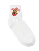 APPLIQUE DOG SOCK